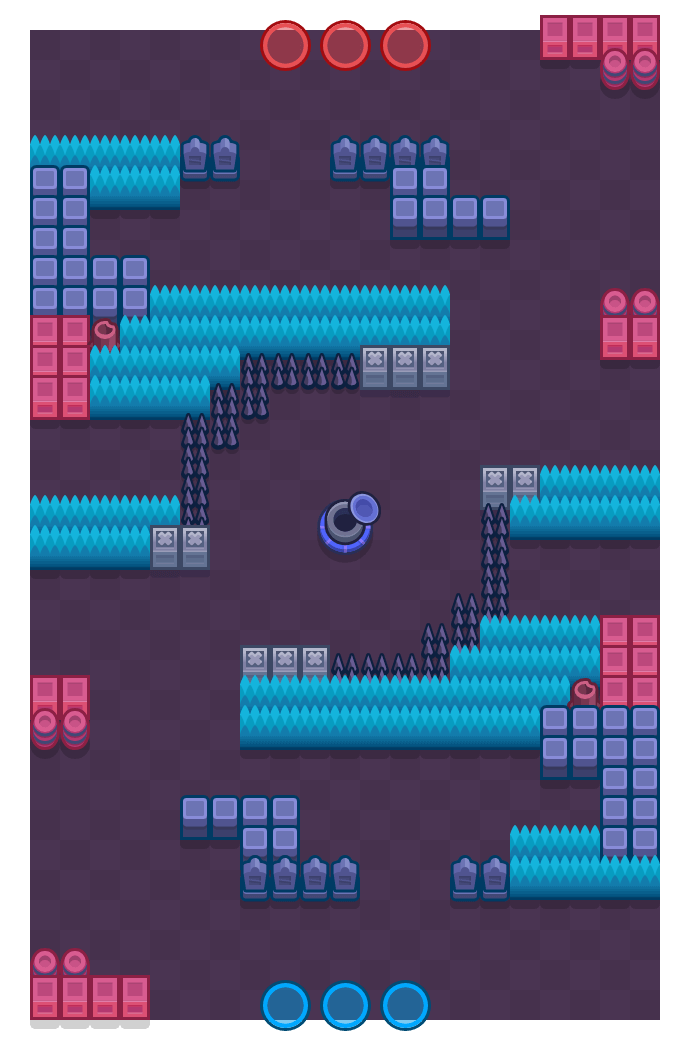 Bear Trap Brawl Stars map