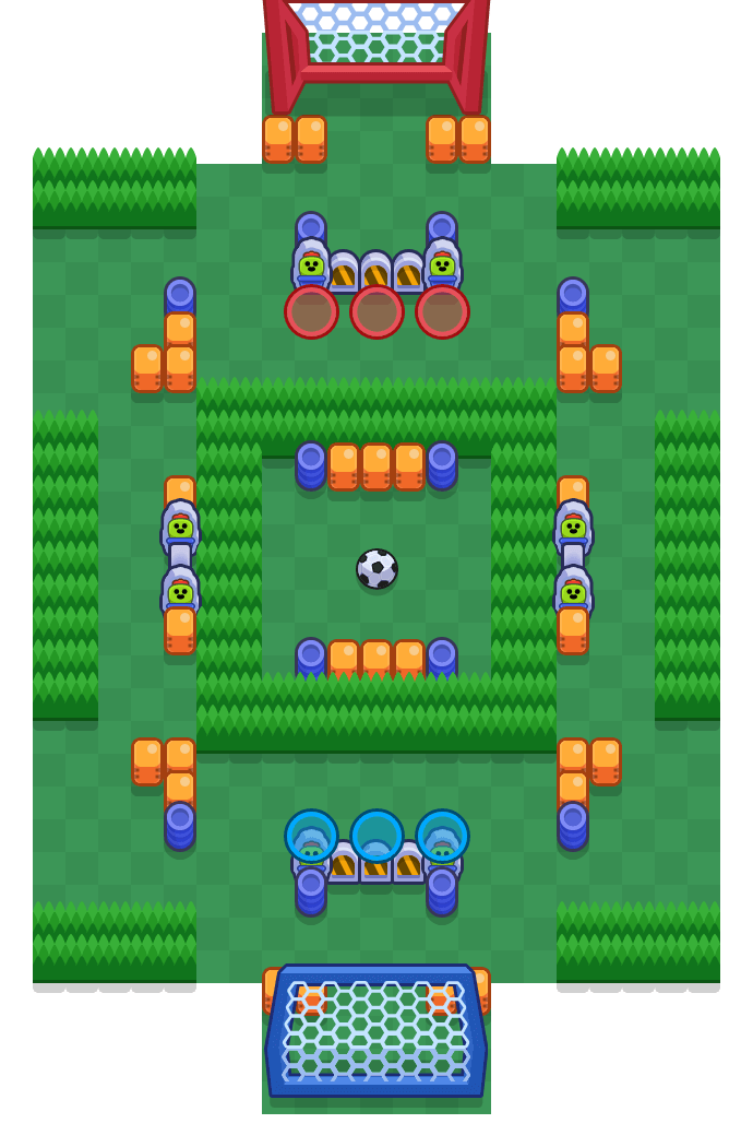 Center Stage Brawl Stars map