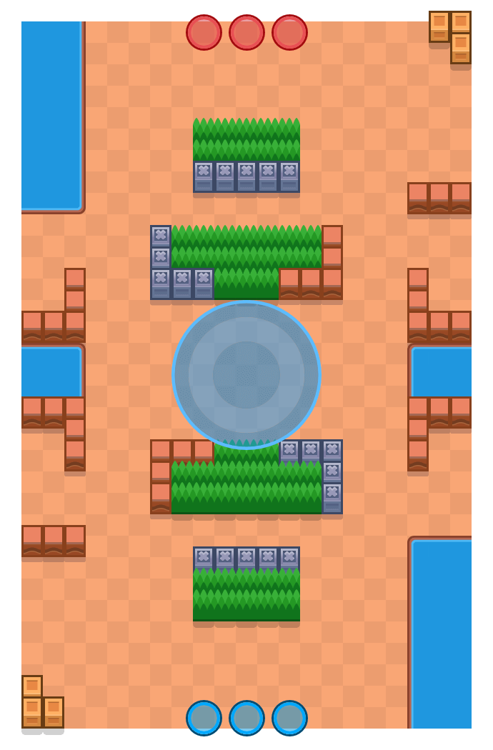 Dueling Beetles Brawl Stars map