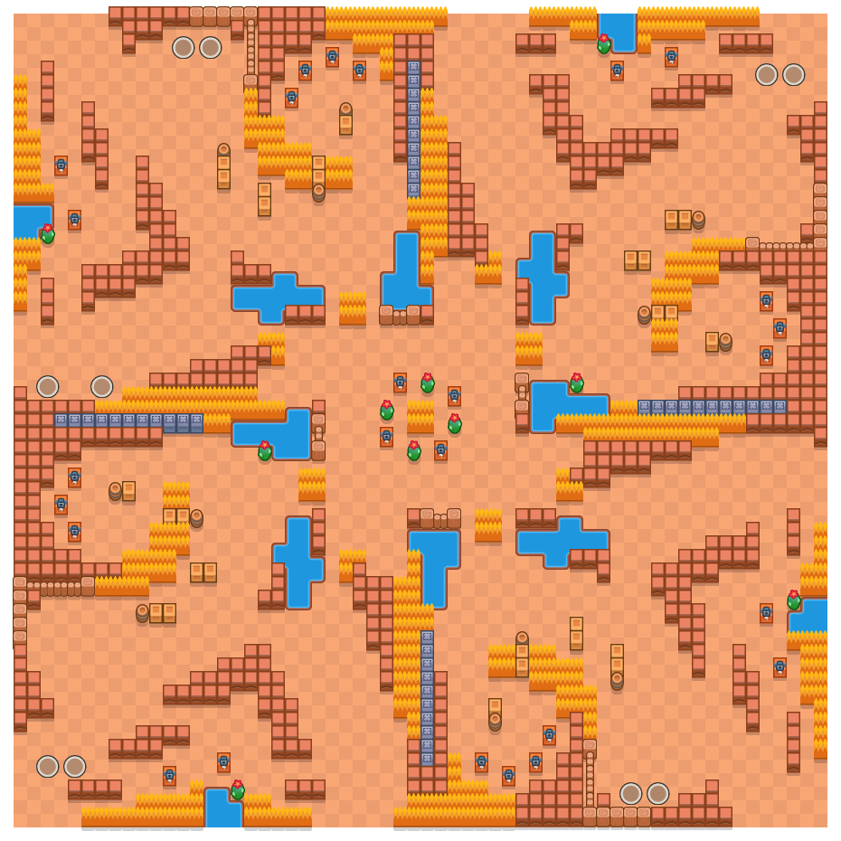 Final Four Brawl Stars map