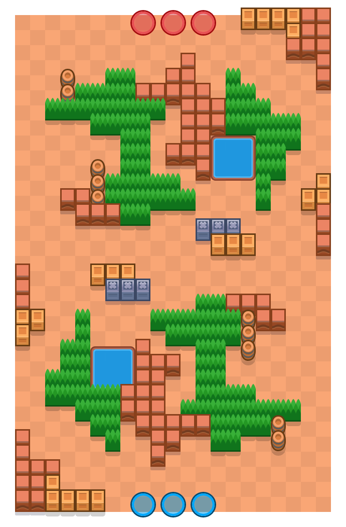 Flaring Phoenix Brawl Stars map