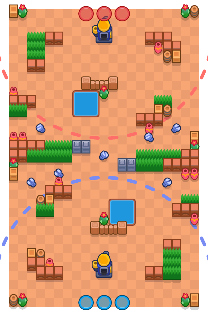 Hellish Harvest Brawl Stars map