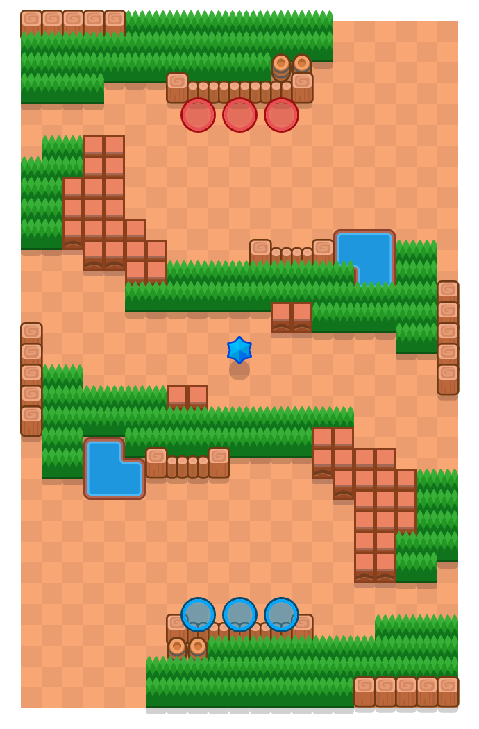 Layer Bake Brawl Stars map