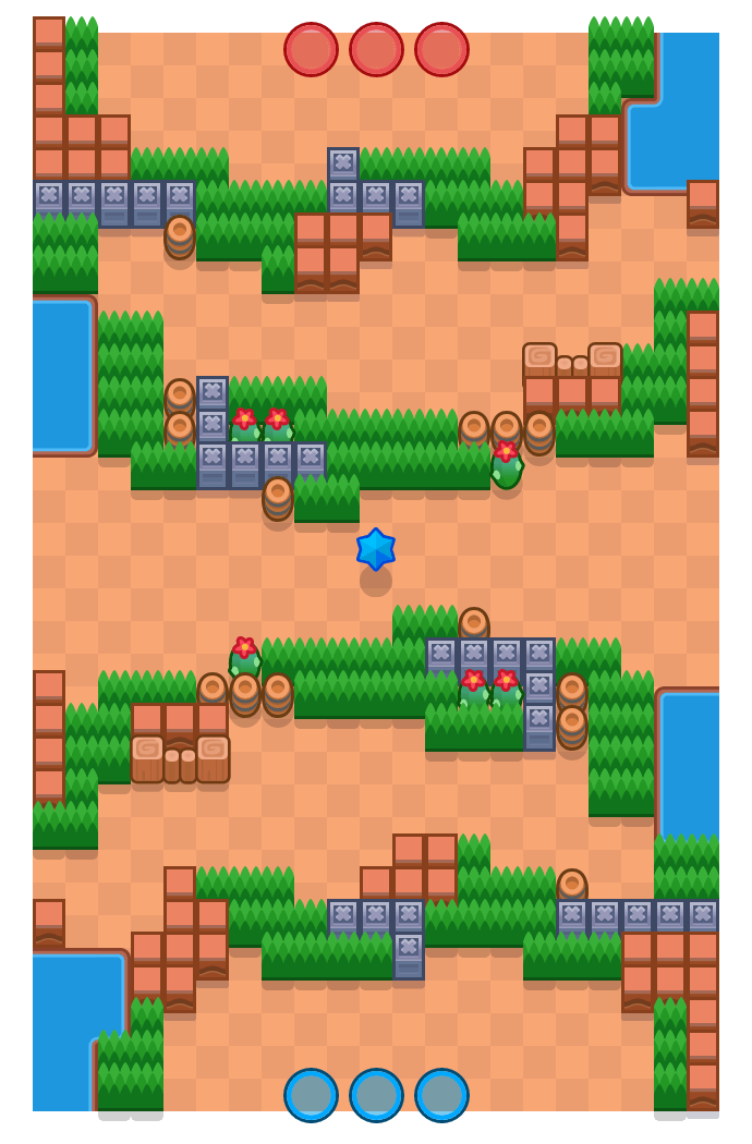 Layer Cake Brawl Stars map