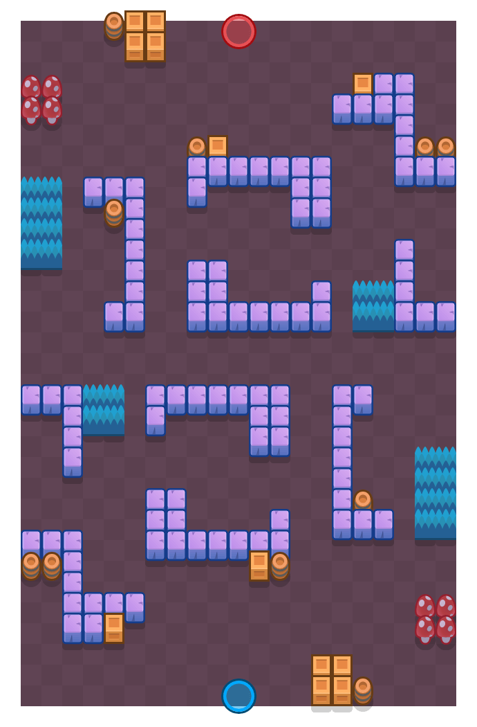 Ninja Checkmate Brawl Stars map