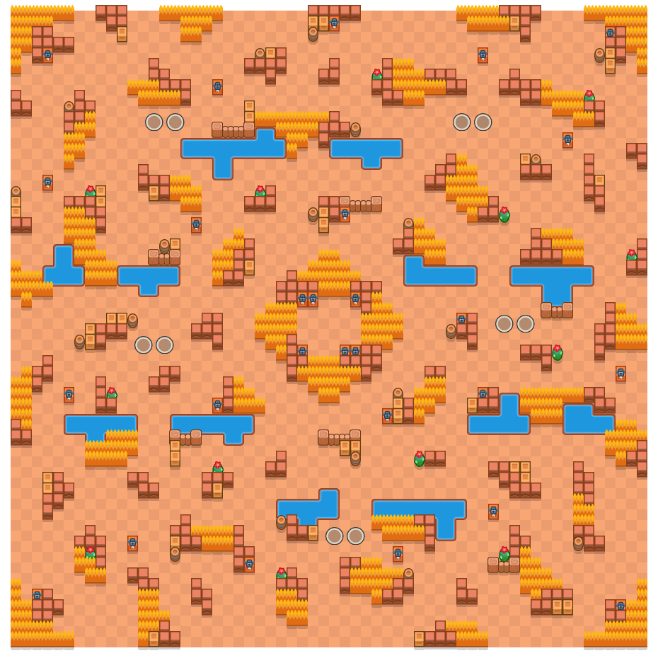 Safety Center Brawl Stars map