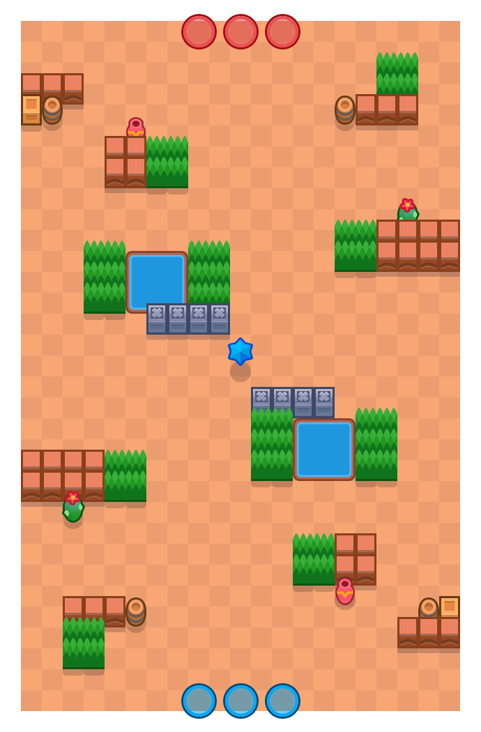 Shooting Star Brawl Stars map